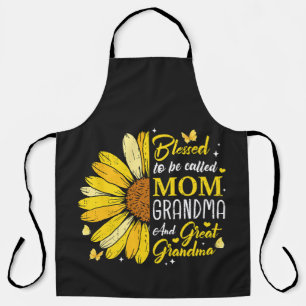 Blessed to Be Called Mum Grandma Apron