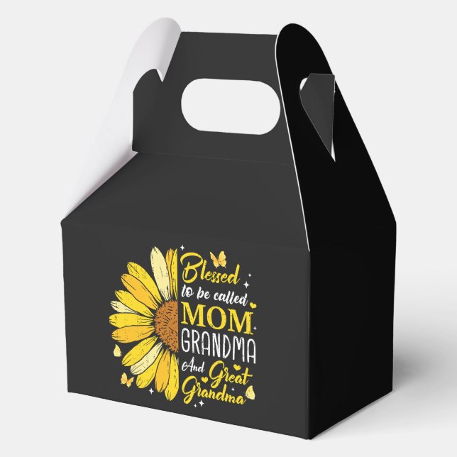 Blessed to Be Called Mum Grandma Favour Box (Front)