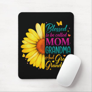 Blessed To Be Called Mum Grandma Great Mouse Mat
