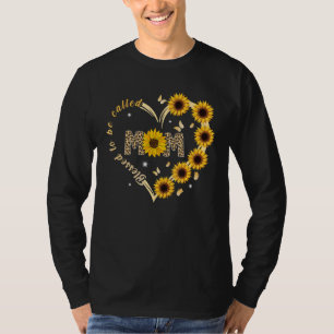 Blessed To Be Called Mum Mum Life Happy Mother's D T-Shirt