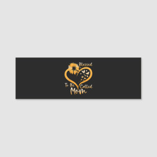 Blessed To Be Called Mum Name Tag