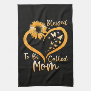 Blessed To Be Called Mum Tea Towel