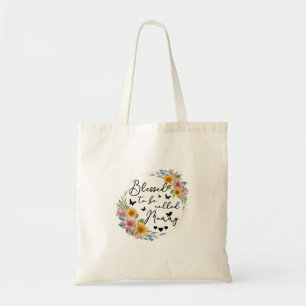 Blessed To Be Called Mummy Sunflower Mummy Mothers Tote Bag