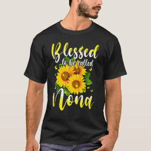 Blessed To Be Called Nona Sunflower T-Shirt