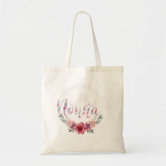 Blessed To Be Called Nonna Women Floral Decor Gran Tote Bag