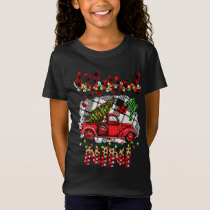 Blessed To Be Called Nonni Christmas Red Truck T-Shirt