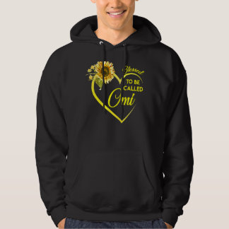Blessed To Be Called Omi Sunflower Hoodie
