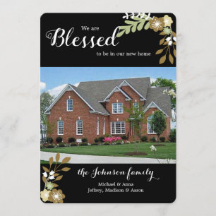 Blessed to be in New Home Announcement