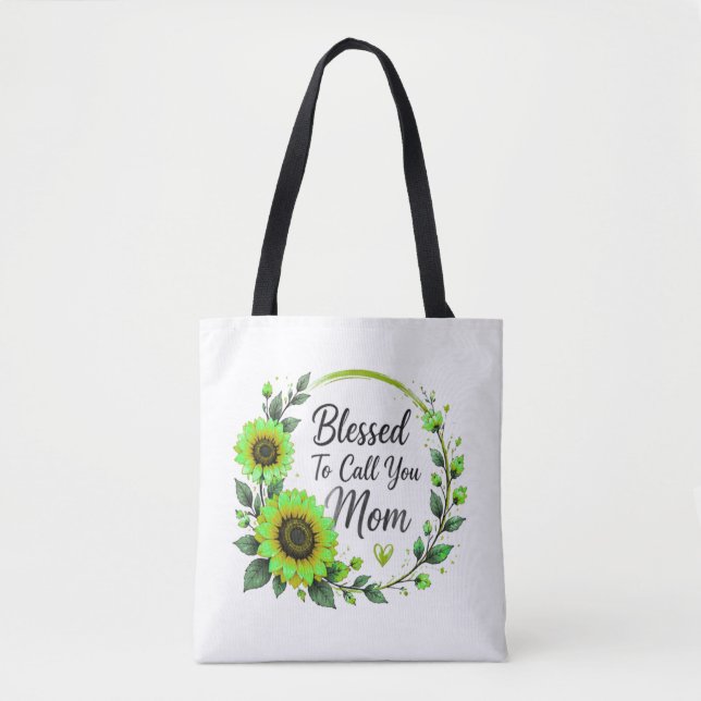 Blessed To Call You Mum Tote Bag (Front)