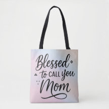 Blessed to Call You Mum Tote Bag – Perfect Gift fo