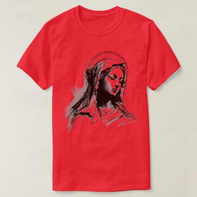 Blessed Virgin Mary 2 T-Shirt (Design Front)
