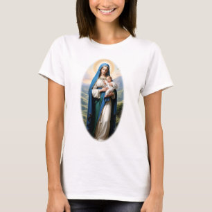 Blessed Virgin Mary and Baby Jesus T-Shirt