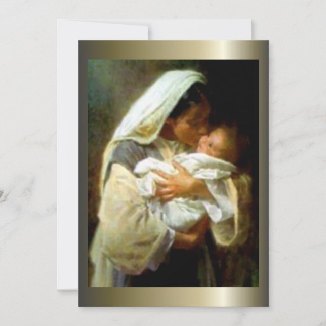 Blessed Virgin Mary and Infant Child Jesus (Front)