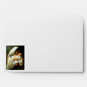 Blessed Virgin Mary and Infant Child Jesus Envelope