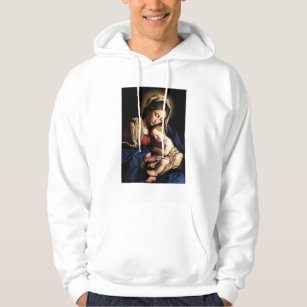 Blessed Virgin Mary and Infant Child Jesus Hoodie