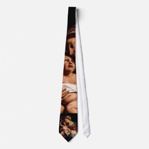 Blessed Virgin Mary and Infant Child Jesus -Sirani Tie