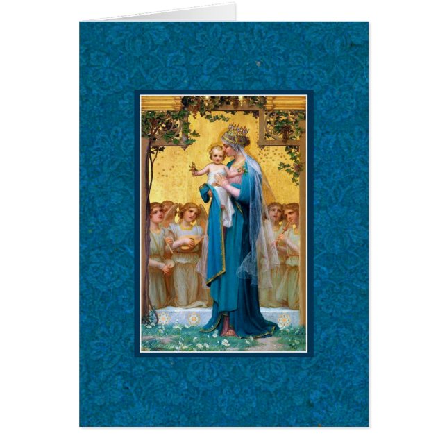 Blessed Virgin Mary Angels Catholic (Front)