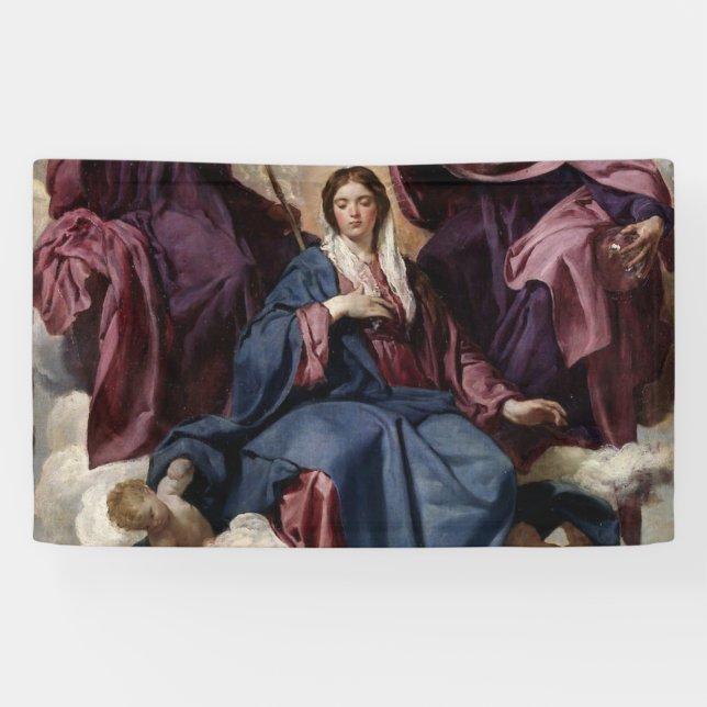Blessed Virgin Mary Banner (Horizontal)