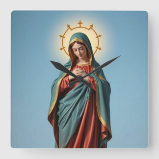 Blessed Virgin Mary Clock