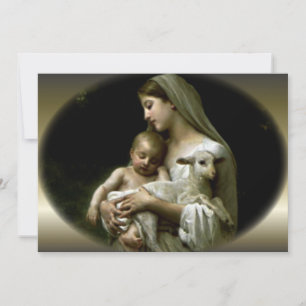 Blessed Virgin Mary Comforting Jesus