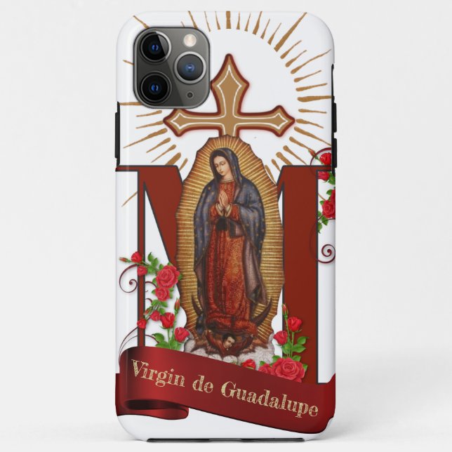 Blessed Virgin Mary Guadalupe Catholic Religious Case-Mate iPhone Case (Back)