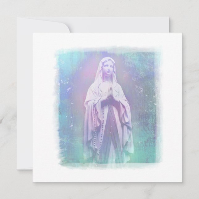 Blessed Virgin Mary Invitation (Front)