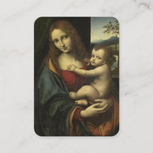 Blessed Virgin Mary Jesus Prayer Religious Card