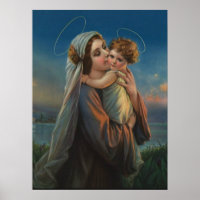 Blessed Virgin Mary Madonna with Child Jesus