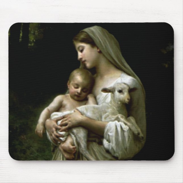 Blessed Virgin Mary - Mother of God Mouse Mat (Front)