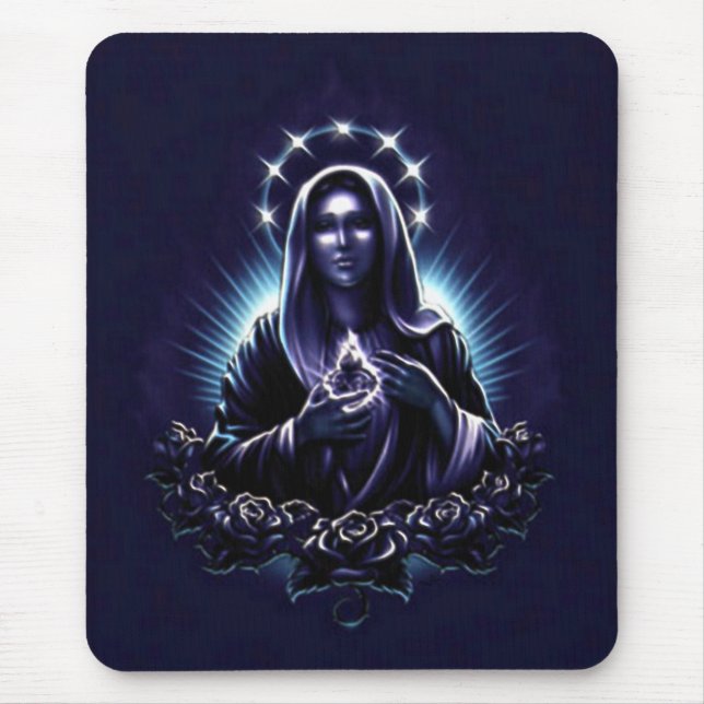 Blessed Virgin Mary - Mother of God Mouse Mat (Front)