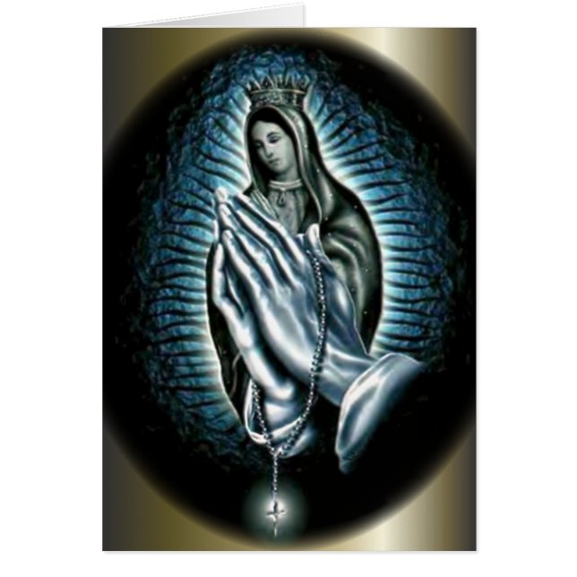 Blessed Virgin Mary Prayer Rosary (Front)