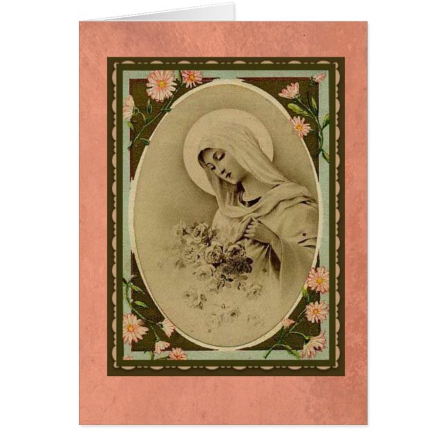 Blessed Virgin Mary Religious Catholic (Front)