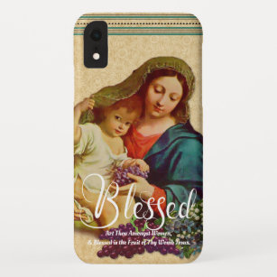 Blessed Virgin Mary Religious Jesus Catholic Case-Mate iPhone Case