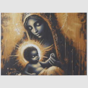 Blessed Virgin Mary with Child Tissue Paper