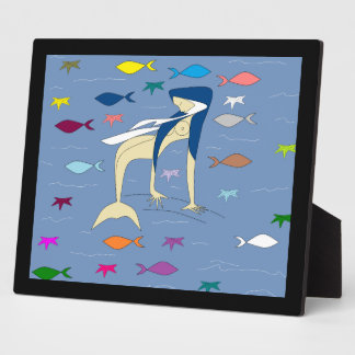 BLESSED VIRGIN MERMAID PLAQUE