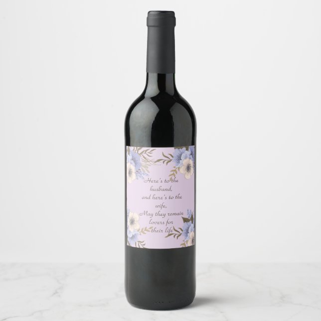 Blessed Wine Label (Front)