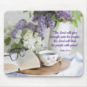 Blessed with Peace  Mouse Mat