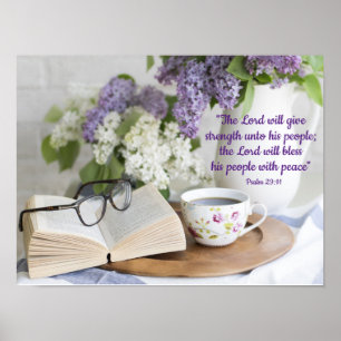 Blessed with Peace Poster