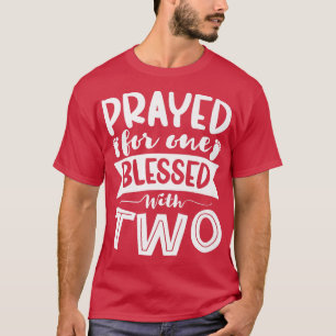 Blessed With Two Pregnancy Twins Baby T-Shirt
