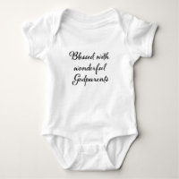 Blessed with wonderful Godparents T-Shirt