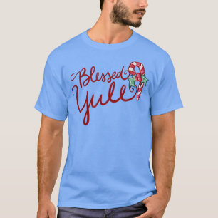 Blessed Yule Candy Cane T-Shirt54 T-Shirt