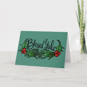 Blessed Yule Card