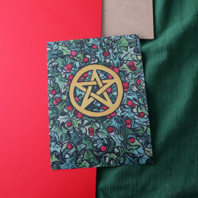 Blessed Yule Holiday Card (Creator Uploaded)