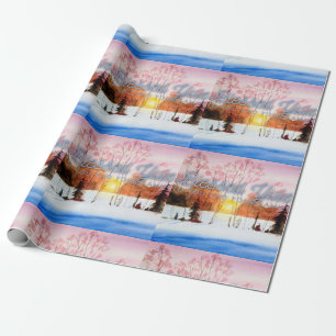 Blessed Yule Wrapping Paper