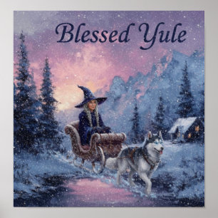 BlessedYuleWitch Poster