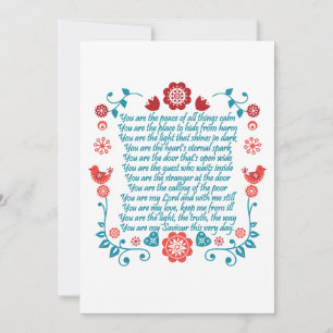 Blessing 13 invitation