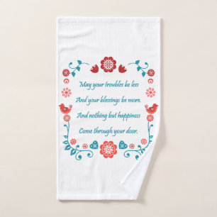 Blessing 25 hand towel