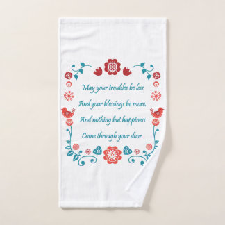 Blessing 25 hand towel