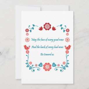 Blessing 27 invitation