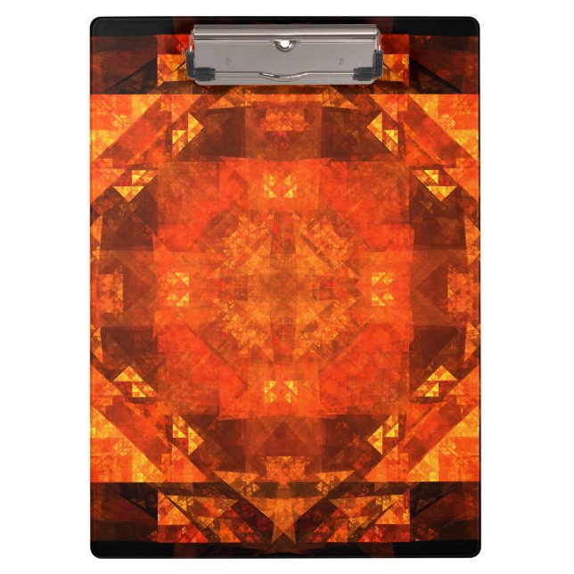 Blessing Abstract Art Clipboard (Front)